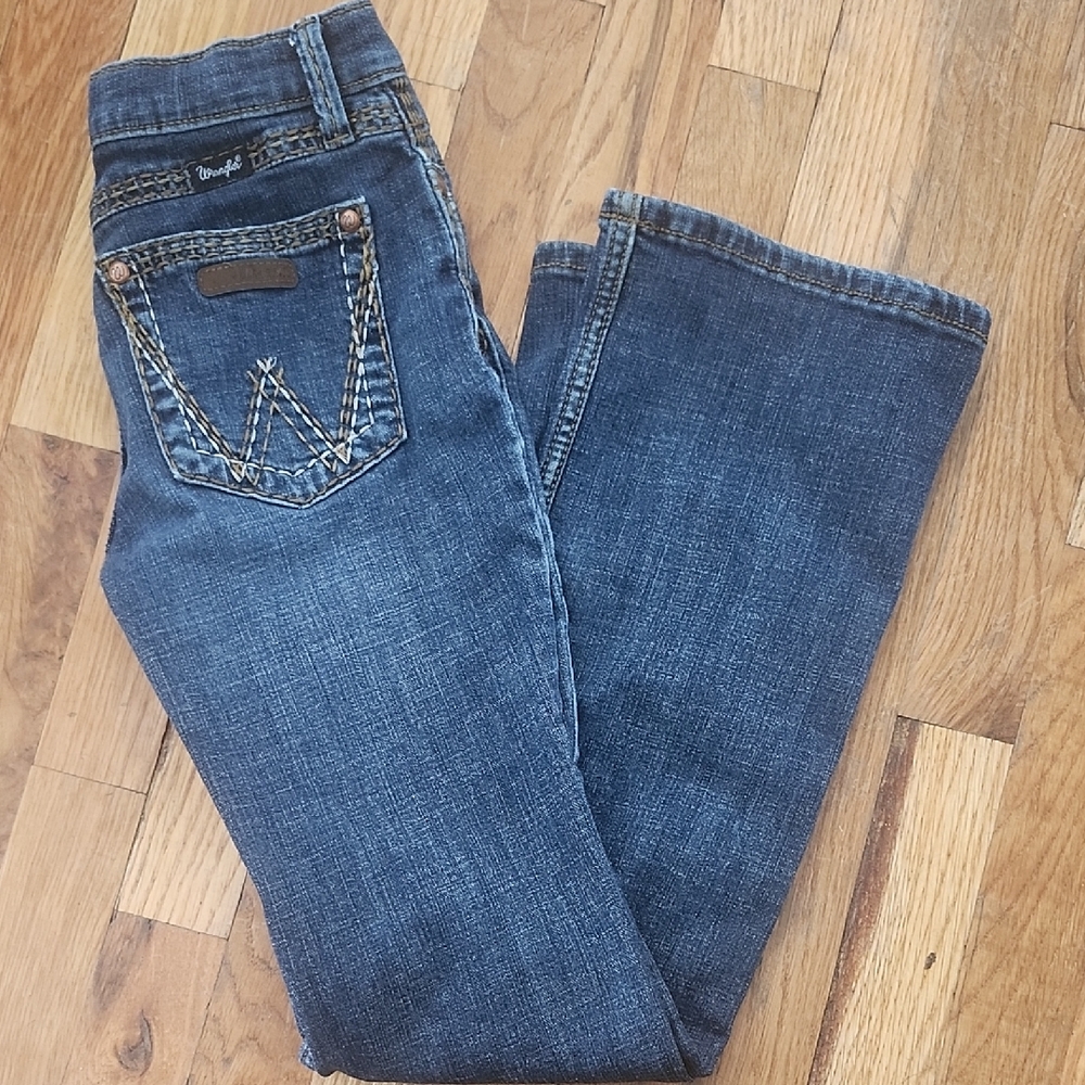 Wrangler Women's Dark Blue Boot Cut Jeans